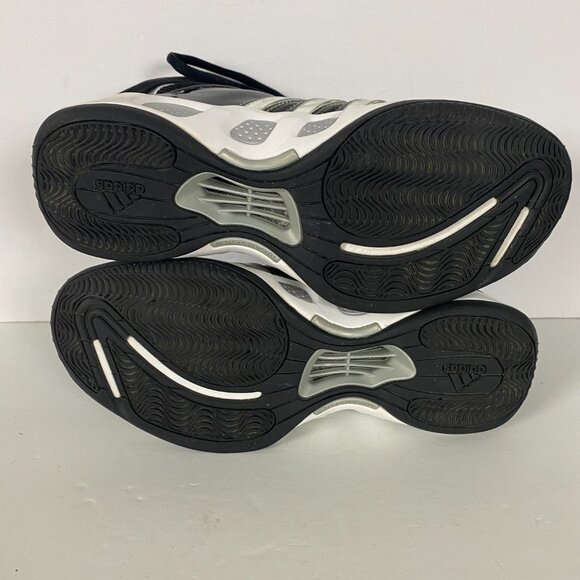 Adidas Pro Model TC Basketball Shoes Mens 8.5 Team Color Black White Shell Toe - Picture 12 of 14